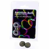 Taloka Brazilian Aroma Massage Gel Balls 2-pack, Intense Scented Formula