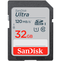 SANDISK Ultra 32GB SDHC Memory Card 100MB/s, Class 10 UHS-I