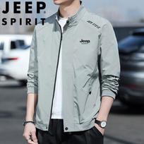 JEEP SPIRIT Men's Autumn/Winter Stand Collar Outdoor Jacket XL