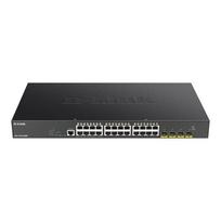 D-LINK Switch 440mm DGS-1250-28XMP 4*SFP+/24*GE PoE+ retail