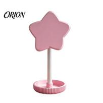 Girly Desktop Accessory Organizer Cute Star Headphone Stand with Storage Tray, 3D Printed PLA Headset Hanger & Desk Organizer, Macaron Color balta