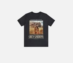 Grey Gardens (1975 Promo Edie Edith Bouvier Beale)  T shirt S brown