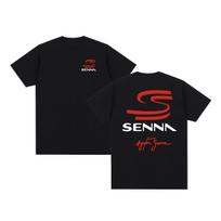 Ayrton Senna Vintažiniai Marškinėliai Lenktynių Brazilų Grafika Kvėpuojantis Medvilninis Unisex Marškinėliai Nauji Marškinėliai Marškinėliai WoUnisexs Viršutiniai Drabužiai M red