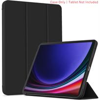 Tri-fold Flip Case For Samsung Galaxy Tab S7 S8 S9 S9 FE 10.9'' 11'' Magnetic Stand PU Leather Protective Cover Galaxy Tab S9 FE blue