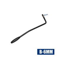 Fender Squier Strat tremolo svirtis Whammy Bar rankenėlės antgaliai Nešiojama gitaros rankenėlė Gitarai Silver-5MM