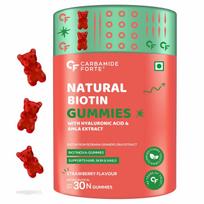 Carbamide Forte Biotin Hair Gummies for Hair Growth | Biotin Gummies for Women & Men | Hair Supplements for Women & Men | Hair Vitamins | Gummie