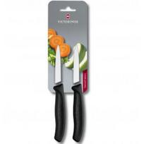 Peiliai VICTORINOX PARING 2 vnt 8cm, juodos sp.