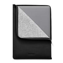 Woolnut Leather Folio for 15-inch MacBook Air protective case, black (WN-MBA15-F-2304-BK)