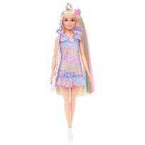 Barbie Fun  AND amp; Fancy Doll  AND amp; Accessories, Blonde Fashion Doll with Extra-Long Hair  AND amp; 2 Looks