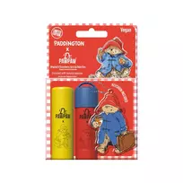 Dr. PAWPAW Set: Paddington Bear Original Balm, Vegan, Lip Balm, 4 g + Strawberry Jam, Hydrating, Lip Balm, 4 g + Paddington Bear, Metal Keyring