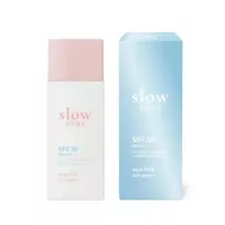 Slowpure , Aqua Fluid Sun, Protecting, Day, Serum, For Face, SPF 50, 50 ml