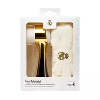 Real Madrid Set: , Facial Cleansing Brush + , Hair Band, White
