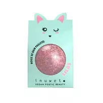 Inuwet , Lilas, Hydrating, Floral, Bath Bomb, 120 g