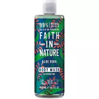 Faith In Nature , Aloe Vera, Rejuvenating, Body Wash, 400 ml