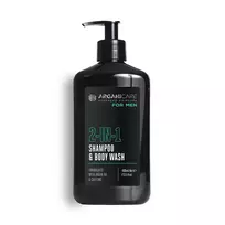 Arganicare Men, Cleansing, Hydrating  AND  Revitalising, Fresh, Body Wash, Body  AND  Hair, 400 ml