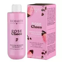 BIOEARTH , Rose Choco, Cleansing  AND  Exfoliating, Shower Gel, For All Skin Types, 250 ml
