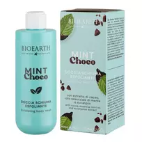BIOEARTH , Mint Choco, Cleansing  AND  Exfoliating, Shower Gel, For All Skin Types, 250 ml