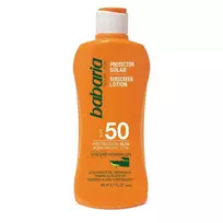 BABARIA , Aloe, Hydrating  AND  Protecting, Sunscreen Lotion, SPF 50, 200 ml
