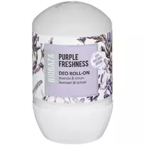 Biobaza , Purple Freshness, Natural Ingredients, Refreshing, Floral  AND  Citrus, Deodorant Roll-On, For Women, 50 ml