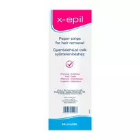 X-Epil , , Silky Finish, Hair Removal Wax Strips, 50 pcs