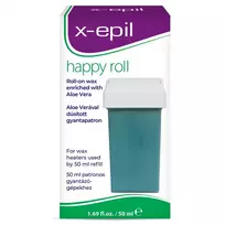 X-Epil , Happy Roll, Aloe Vera, Silky Finish, Depilatory Wax, Body, 50 ml