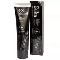 Ecodenta , Black Whitening, Whitening  AND  Freshening, Toothpaste, 75 ml