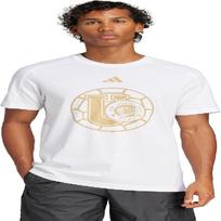 adidas Men's Tigres UANL DNA Graphic T-Shirt S balta