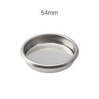 Kavos aklas filtras dubenėlis 51/54/58 mm nerūdijančio plieno neslėginis filtro puodelis atgaliniam plovimui pusiau automatiniame kavos aparate M white