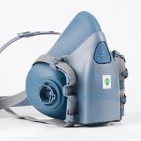 7501 7502 7503 NIOSH Respiratoriaus Kaukė Apsauginė Kaukė Pramoninė Dažymo Purškimo Dulkių Dujų Kaukė Cheminė Pusiau Veido Daugkartinio Naudojimo Kaukė gray