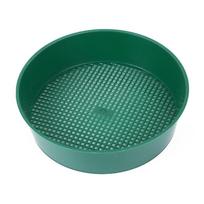 Plastic Soil Sieve Filter Mesh for Soil Stone Sifting Filtration Flower Plant Nursery Pot Home Garden Accessories Tools blue