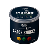 Kosminis užkandis Space Snacks su inovatyviais baltymais inspired by ESA, 45 g Kosminis užkandis su inovatyviais baltymais Super