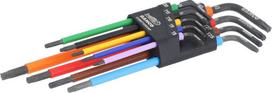 Bahco L-raktų rinkinys Bahco Torx ,T8-T40, 9 vnt.