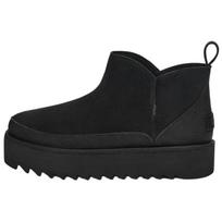 UGG Alina Ultra Mini Platform Round Toe Fashion Comfortable Short Boots Women boots Black 1166753-BLK 37 black