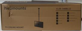 Neomounts CL35-340BL12 Monitor/TV mount ceiling 1 screen - 23-42" - max 50 kg - VESA 100x100-200x200 - h 106-156 cm - black | Neomounts CL35-340BL12 Monitor/TV mount Ceiling | Adjustable Height, Rotate, Tilt, Swivel | 23-42 " | Maximum weight (capacity) 5