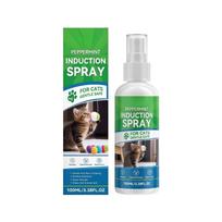 Cats Catnips Sprays Healths Ingredients Catnips Sprays For Kittens Cats & Attractant Easy To Use & Safe for Pet Gift 1 green