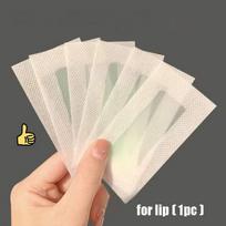 Convenient Hair Removal Wax Strips Wax Strip Safe Hair Removal Patches Effective Depilation Facial Hair Removal white