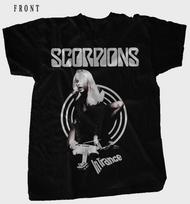 Scorpions - In Trance Medvilniniai Juodi Marškinėliai Trumpomis Rankovėmis Visų Dydžių Unisex AC912 Unisex Marškinėliai S įvairiaspalvis