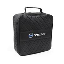 Automobilinė odinė daiktadėžė Didelės talpos automobilio bagažinės rankinė skirta Volvo Xc60 XC40 EX40 Xc90 S60 S90 EX30 V40 V60 V50 V90 S80 C40 V70 CY0 gray