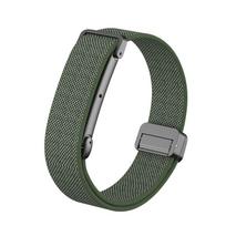Breathable Fitness Tracker Strap Replacement Wristband for Google Fitbit Air for Men Women tamsiai žalia spalva