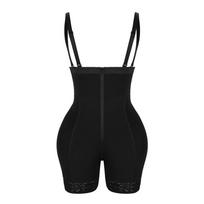 Women Sexy Slimming Shapewear Zip Button Waist Cincher Butt Lifting Body Shaper S juoda