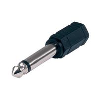 Adapteris 3,5 mm mono mini jack (f) - 6,3 mm mono jack (m) Gewa 191603