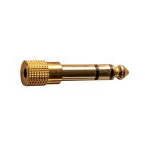 Adapteris 3,5 mm stereo mini jack (f) - 6,3 mm stereo jack (m) Gewa 191598