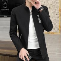 PLAYBOY Men's Autumn/Winter Casual Jacket XL juoda