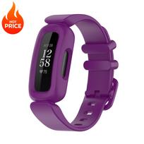 Naujas dirželis Fitbit Ace 3 vaikiškam laikrodžiui Apyrankė Minkšto silikono Pakeičiama apyrankė Fitbit Inspire 2 Ace3 Classic Correa For fitbit inspire2 blue