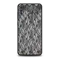 Phone Case for Samsung Galaxy A56 A36 A26 A06 A16 A24 A36 A54 A14 A42 A22 A20 A12 A10 5G Soft TPU Shell Lace Style Cool Girl Bag Samsung A14 5G gray