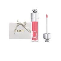 DIOR Enchanting Lip Gloss Gift Bag, Hydrating, Moisturizing, Soft and Non-sticky, Pure Lustful Lips, Cosmetics 030 Shining Rose rožinio aukso spalvos