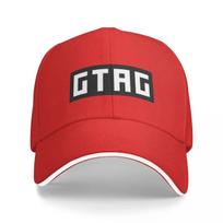 Unofficial Gorilla Tag GTAG Logo Merch Cap Fashion Casual Baseball Caps Adjustable Hat Hip Hop Summer Unisex Baseball Hats One Size red