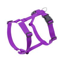Adjustable Soft Lightweight H-shaped Dog Harness Washable Outdoor Traveling Explosion-proof Harness for Dog Arnés Para Perro (Purple,XS) violetinė