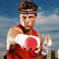 Adult Boxing Punch Exercise Ball with Head Band for Speed Training (Red Headband) brown