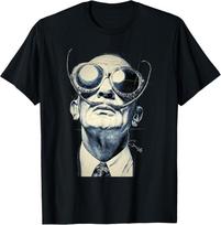 Salvador Dali Style Sketch T-shirt S gray